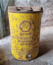 Vintage Shell 5 Gallon Oil