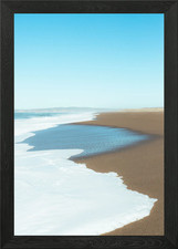 Point Reyes waves Framed Wall