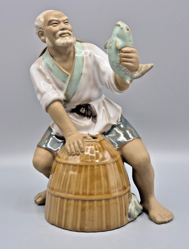 Vintage chinese shiwan mudman - vintage,
