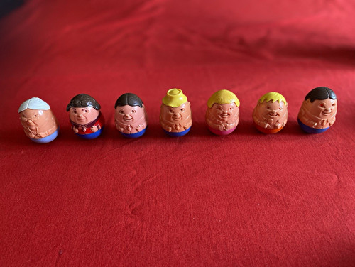 Weebles wobble figures - wobble,