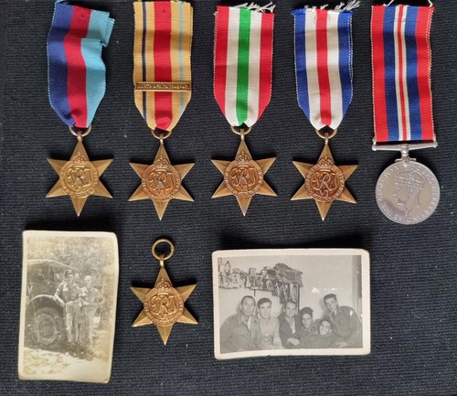 Ww2 british army medal group - british,