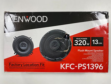 KENWOOD KFC-PS1396 640W TOTAL 2WAY 5.25" 13cm CAR COAXIAL SPEAKERS PAIR OPEN BOX