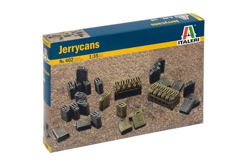 Italeri 402 military - military, jerrycans
