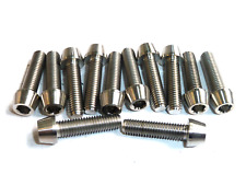 KTM 390 DUKE Titanium HANDLE BAR CLAMP BRACKET BOLTS + TRIPLE CLAMP + FORK PINCH