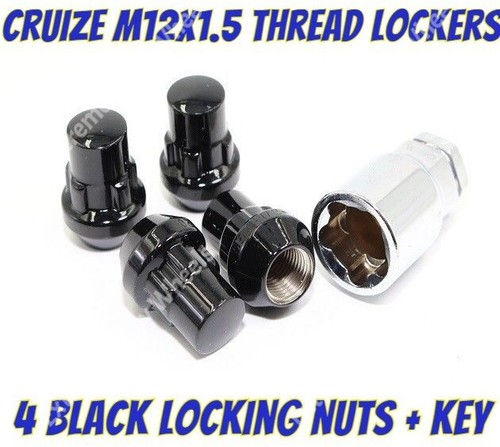 Locking wheel nuts closed - nuts,