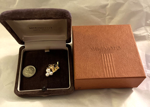 Authentic mikimoto 18k akoya - mikimoto,