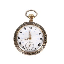 Pocket Watch Metal Bronze