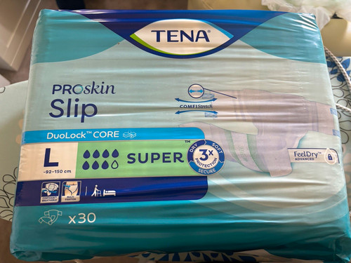 Tena proskin slip size super - tena,