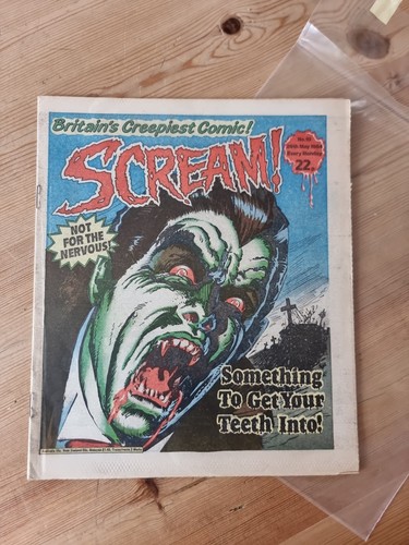 Scream comic 1984 - 10,