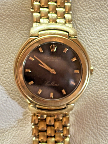 Rolex cellini 37mm 18k - 18k, yellow