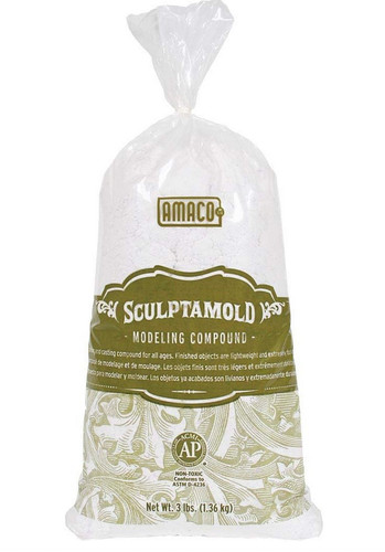 Amaco plaster sculptamold - plaster,
