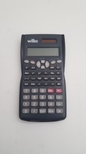 scientific calculator wilko blue only used once 