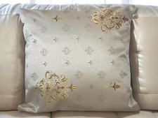 Shabby Chic Brown Cushion