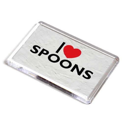 Fridge magnet love spoons - i,