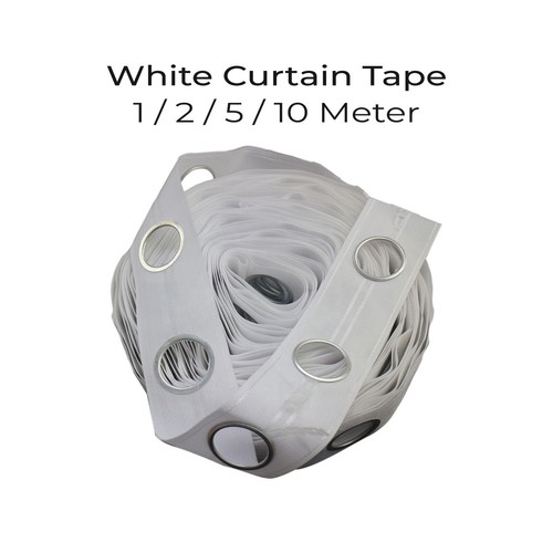 10m curtain heading - 1/2/5/10m,