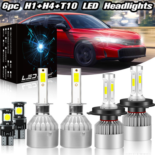Xenon white led headlight - white,
