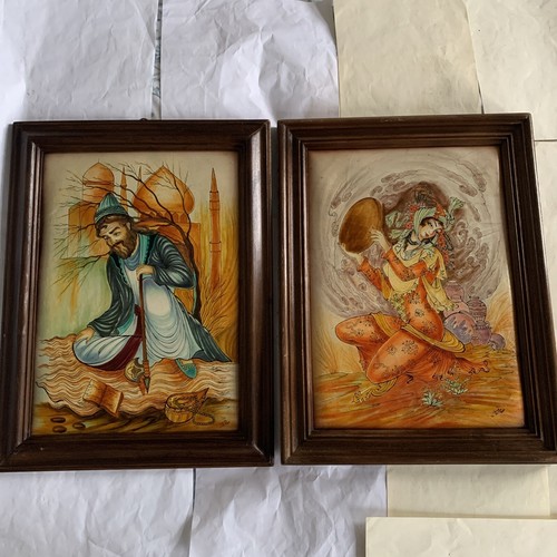 Vintage persian painting - vintage,