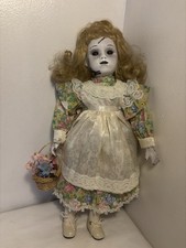 Porcelain Horror Doll Halloween Prop Scary OOAK