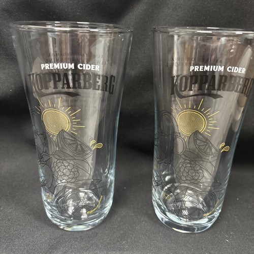 Kopparberg pint glass brand - glass,