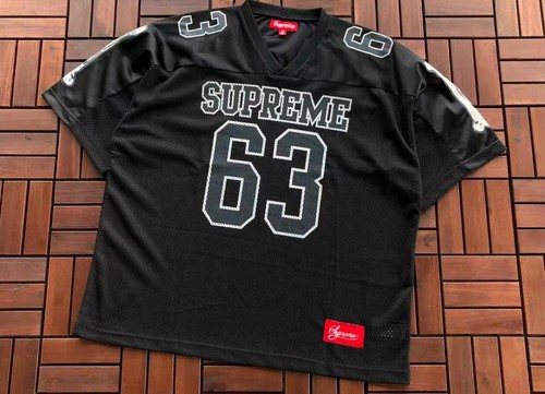 Supreme black jersey bones - black,
