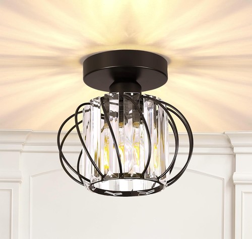 Crystal ceiling light e27 - ceiling,
