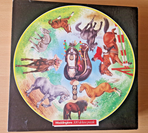 Horses waddingtons circular - horses, by