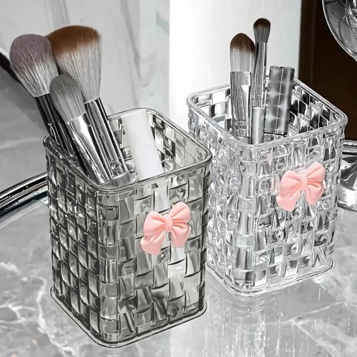 Brush holder clear acrylic - brush,