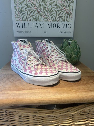 Vans high tops - tops, checkered