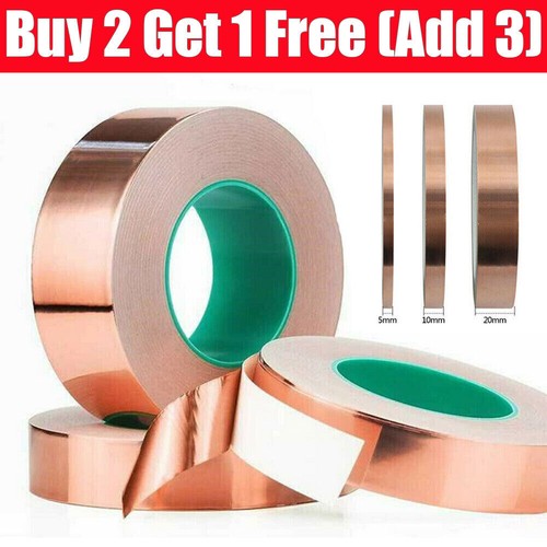25m copper tape slug - slug, adhesive