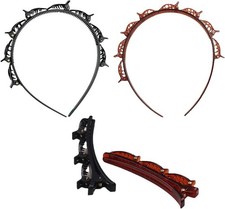 Pack double layer hair - hair, bands