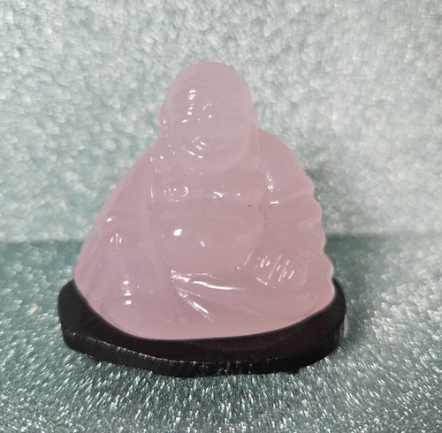 Rose quartz happy - happy, buddha