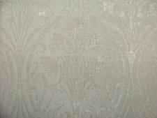 Art Nouveau Ivory Thick Chenille Fabric Curtain Upholstery Cushion Roman Blinds