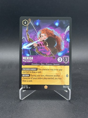 Disney lorcana merida wisp - disney,