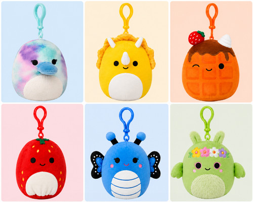Squishmallows clip plush - squishmallows,