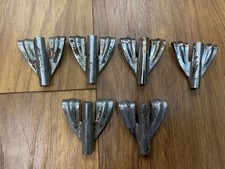 Vintage Ludwig Bass drum claws 6 pack Worn