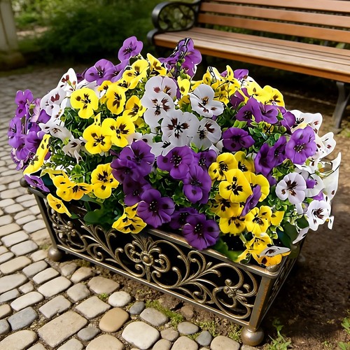 Bunches artificial violet - violet, &