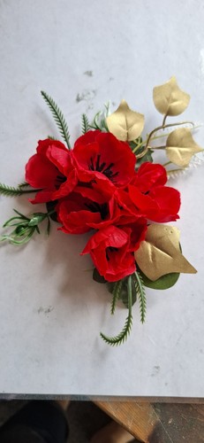 Hair flower vintage - hair, style