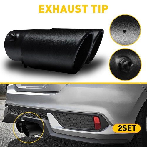 2set car rear dual exhaust - dual,