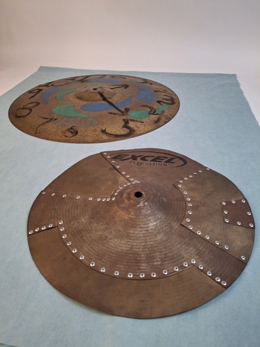 Wall art drum cymbal set - art,
