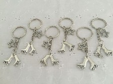 6 Roller Skate Skater Keyrings