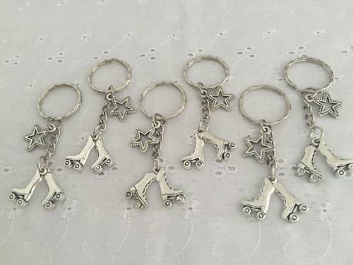 Roller skate skater keyrings - 6,