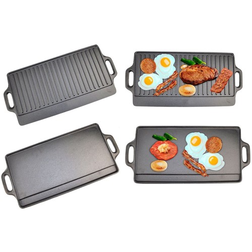 Non stick cast iron reversible - cast,