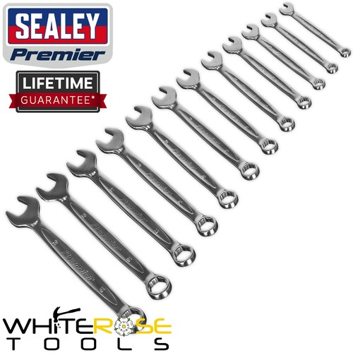 Sealey combination spanner set - sealey,