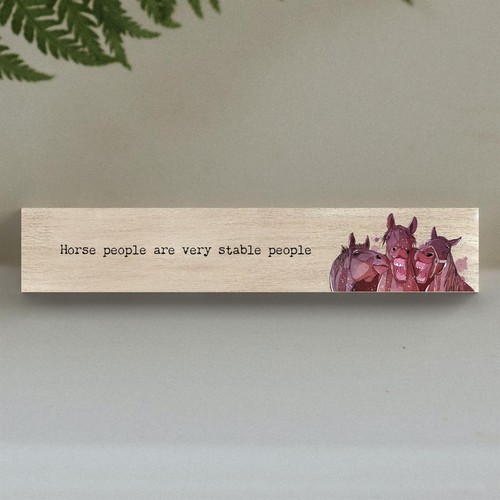 Horse people are - people,
