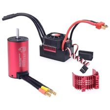 Surpass Hobby 3665 1800KV Brushless Motor&80A ESC Combo w/ Heatsink 1/8 1/10 RC