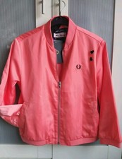 Fred Perry Amy Winehouse Hearts Bomber Jacket size UK 10 NEW