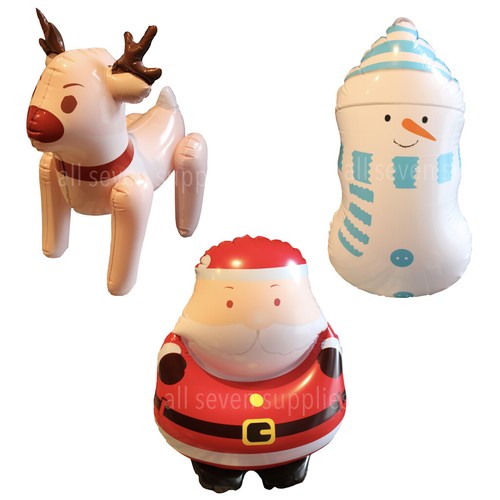 Inflatable blow santa - blow, up