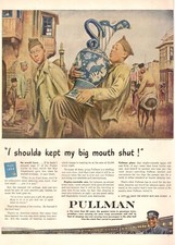 1944 WW2 Ad for PULLMAN