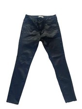 Zara Wax Coated Skinny Jeans UK 8