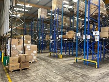 Used Heavy Duty Pallet Racking, Beams 2.7m Frames 6m Great Condition.